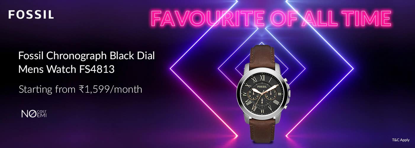 Fossil Watches on Lowest EMI for Men and Women Bajaj Mall
