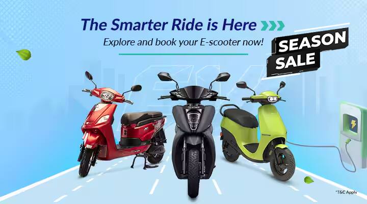 Book Electric Scooters Online on EMI Bajaj Mall