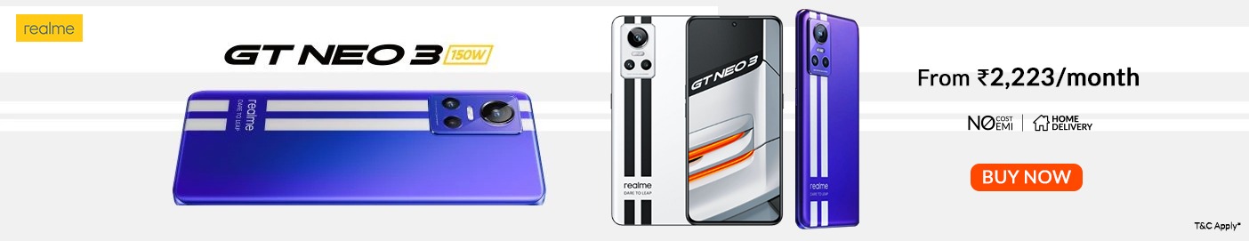 Realme GT Neo 3 Smartphones In India