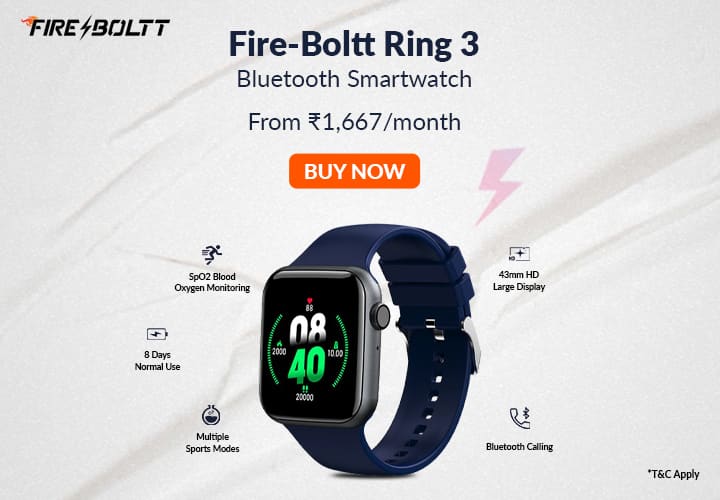 Fire Boltt Ring 3 - Unboxing & Detail Review || Best Calling Smartwatch  Under 5000 - YouTube
