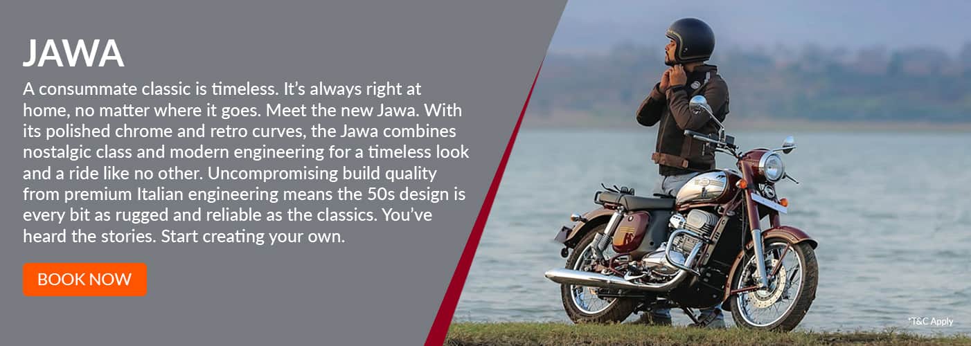 Book Jawa Bikes Online on EMI Bajaj Mall