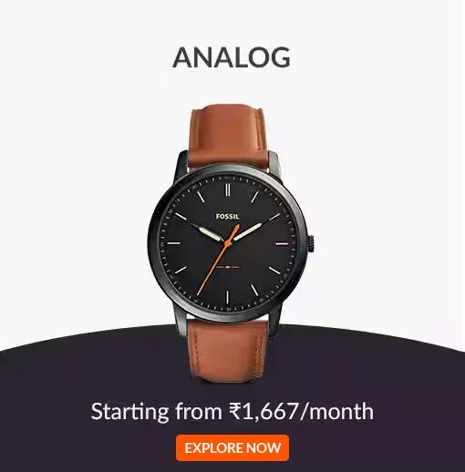 Fossil Watches on Lowest EMI for Men and Women Bajaj Mall