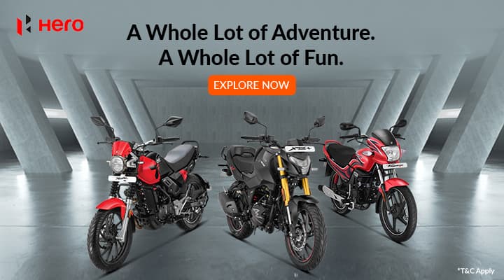 Hero cheap bike online