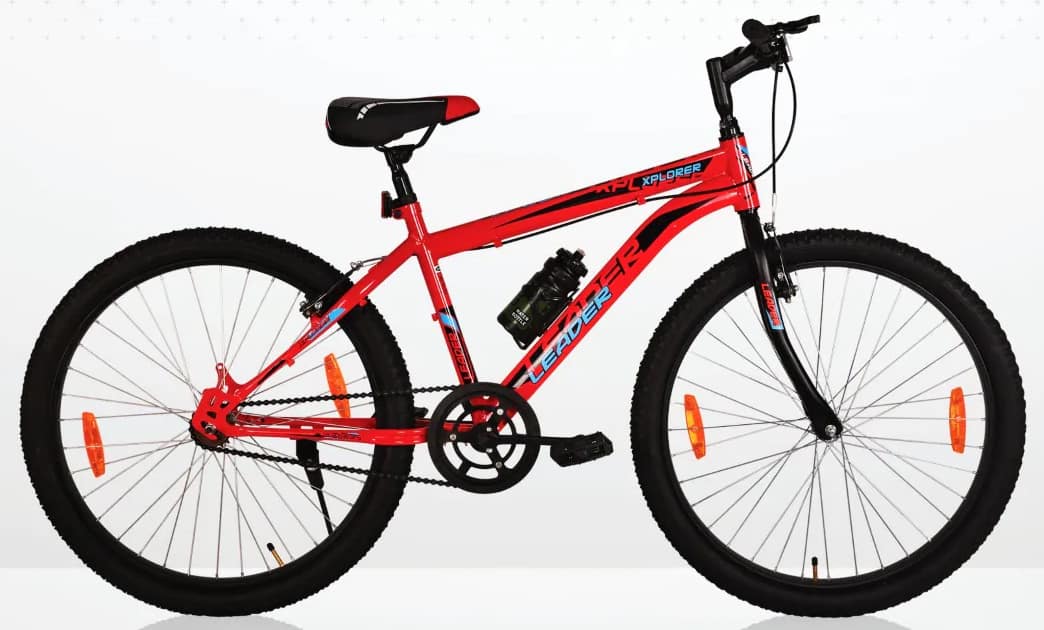 Leader Cycles Xplorer MTB 24 T Single Speed Mountain Bicycle For