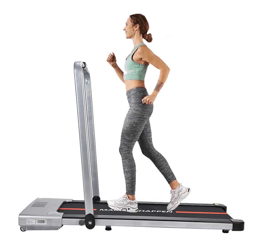 MAXPRO PTM X1 Motorized Folding Treadmill Grey
