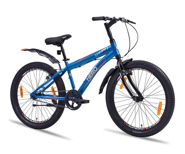 Blue and sales yellow mountain bike