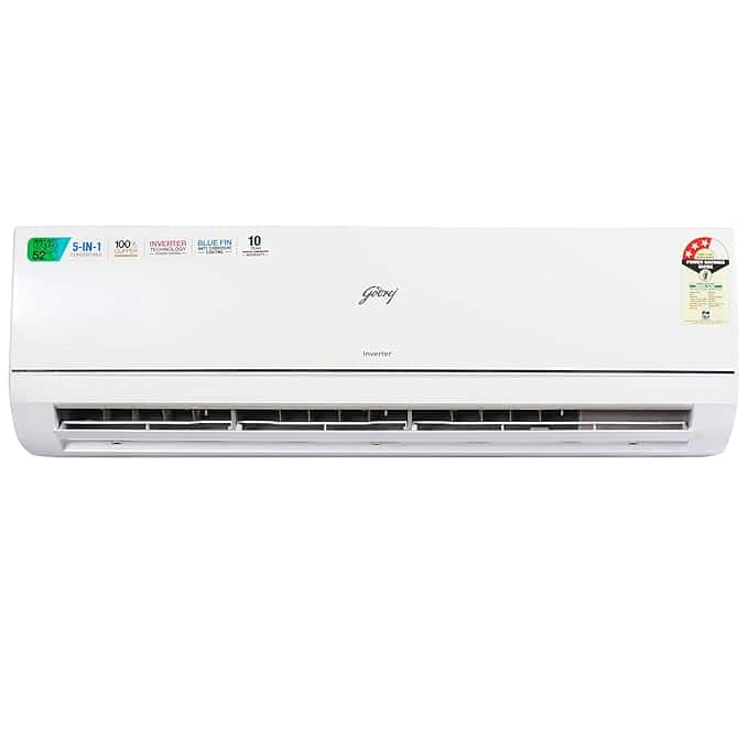 Godrej 1.5 Ton 3 Star Inverter Split AC White (Copper Condenser, AC 1.5T SIC 18TTC3 WYQ SD01442)