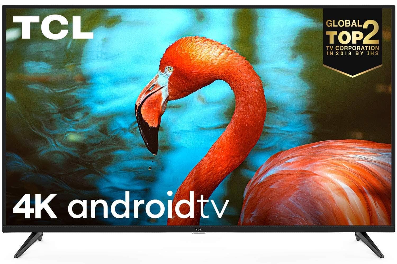 TCL 138.78 cm 55 Inch 4K Ultra HD LED Smart TV Black 55P8