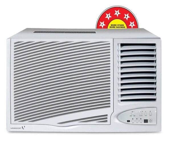 Videocon 1.5 Ton 5 Star Window AC White VWL55.WX1 QL on EMI Bajaj Mall