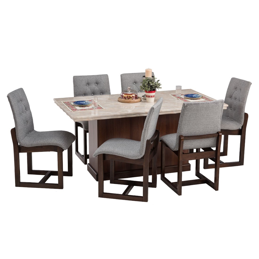 Durian dining table 6 seater discount