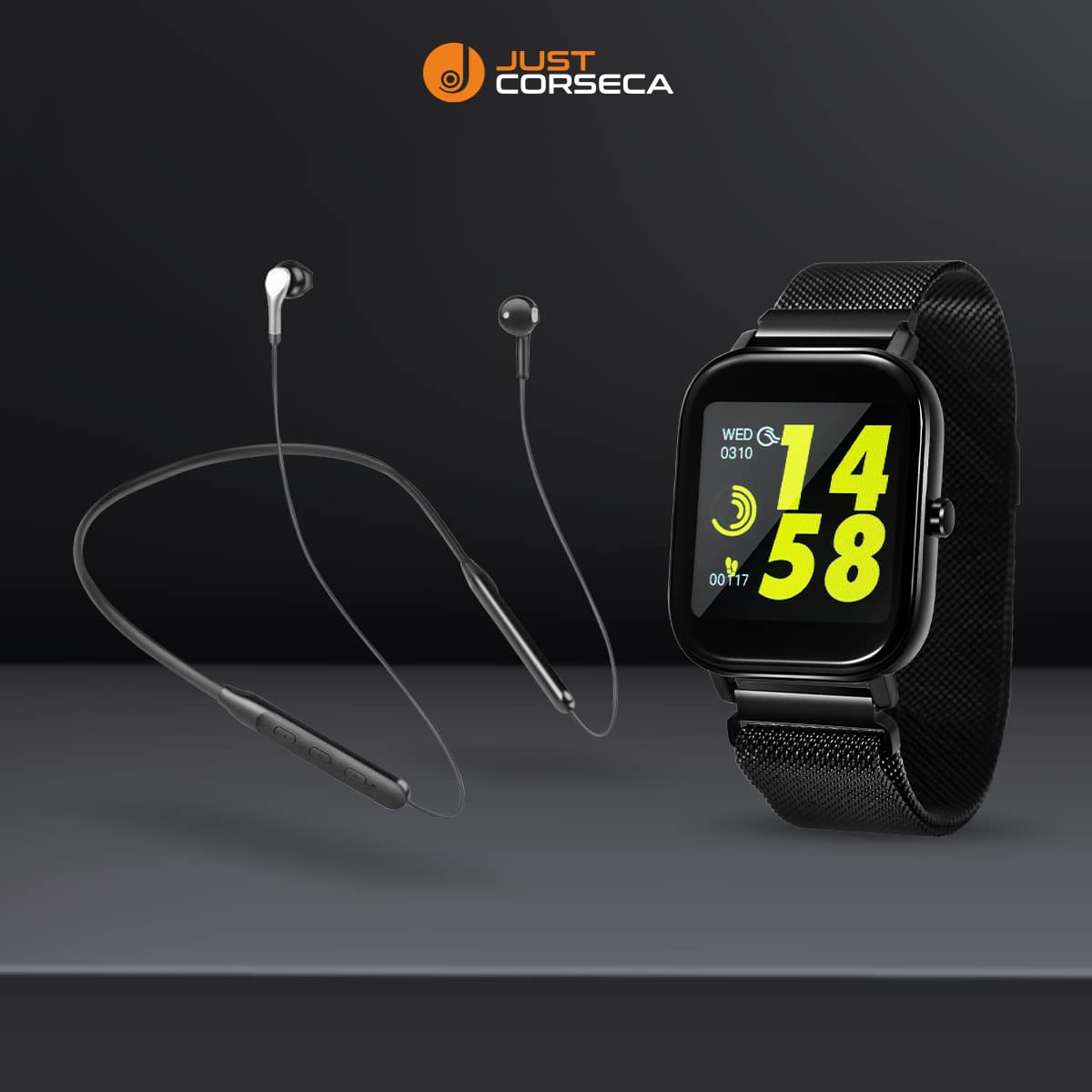 Corseca fittex cheap smart watch