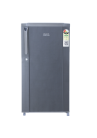Croma 165 Litres 2 Star Direct Cool Single Door Refrigerator with Anti Fungal Gasket (CRLR165DCC008901, Criss Cross Metallic Grey)