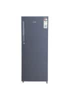 Croma 215 Litres 3 Star Direct Cool Single Door Refrigerator with Anti Fungal Gasket (CRLR215DCD008903, Criss Cross Metallic Grey)