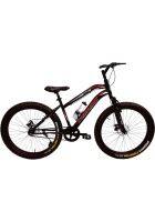 Foxglove R2 Orbita26.300 Cherry Red Fat Tyre Broad Steelrim90 percentageFittedforagegroup12Plus (Black)