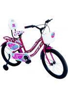 Foxglove Twinkle Pink 20 Inch Steel Frame Tire Tube For Age Group 5 To 10 Yrs 90 percentage Fitted (Pink)