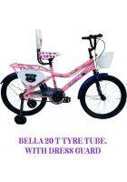 Foxglove Bella 20 Inch Barbie Pink Tyre Tube For Age 5 To 10 Yrs 90 percentage Fitted (Pink)