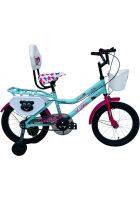 Foxglove Bella 16 Inch Turquoise Green & Dress Guard Tyre Tube For Age 5 Plus 90 percentage Fitted (Multicolor)