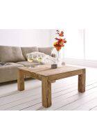 Aaram By Zebrs Modern Furniture Solid Sheesham Wood Center Table/Coffee Table/Tea Table for Home Living Room (Natural Finish)