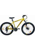 Ahoy Punk 21 Gear Alloy Mountain Cycle 26T Mtb With Shimano Gear For Men And Women (Yellow)