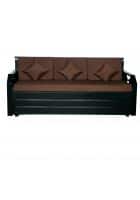 Apka Interior Sofa Cum Bed with Hydraulic Storage (Finish Color Brown)