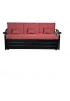 Apka Interior Sofa Cum Bed with Hydraulic Storage (Finish Color Black)