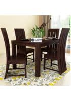 Apka Interior Foster Solid Wood 4 Seater Dining Set