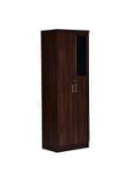 Apka Interior Merima Double Door Wardrobe in Engineered Wood (Walnut)