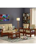 Apka Interior Wood Decor Solid Wood Sofa Set (Finish Color - BROWN, Rectangular, Slide Shape)