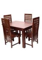 Apka Interior Solid Wood Dining Set 4 Seater