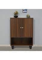 @home by Nilkamal Astero Shoe Cabinet Classic Walnut
