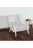 @home by Nilkamal Hampton Arm Chair (White)