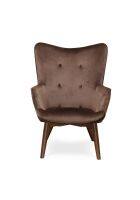 At Home by Nilkamal Leisure Occasional Chair (Brown)