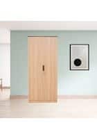 @home by Nilkamal Milford Engineered Wood 2 Door Without Mirror Wardrobe (Urban Teak)