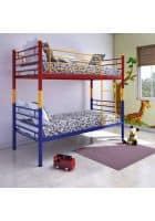 @home by Nilkamal Nemo Bunk Bed Without Storage (Multicolor)