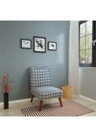 At Home by Nilkamal Prevo Arm Chair (Royal Blue)