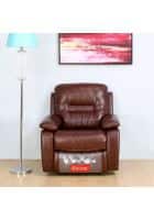 @home by Nilkamal Wilson 1 Seater Electric Recliner (Brown)