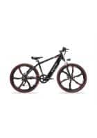 Being Human E-Cycle BH27 Shimano 7 Gear Speed With Mechanical Disc Brake (Black)