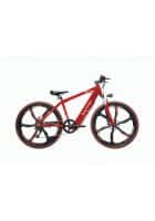 Being Human E-Cycle BH27 Shimano 7 Gear Speed With Mechanical Disc Brake (Red)