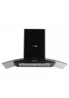 Blowhot ELECTRA BPC 90 cm Black Chimney with Push Control