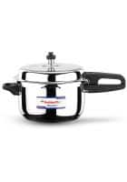 Butterfly Blue Line Stainless Steel Outer Lid Pressure Cooker (Silver, 5 L)