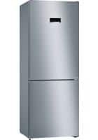 Bosch 415 L 3 Star Frost Free Double Door Refrigerator Stainless Steel (KGN46XL40I)
