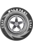 Ceat 145/80R12 MILAZE X3 TL 74T 4 Wheeler Tyre (Black, Tubeless)
