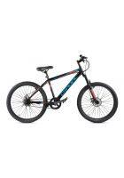 Cradiac Globetrotter Blue and Red City Bike Single Speed Unisex Cycle