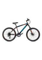 Cradiac Globetrotter Blue and Red City Bike 7 Speed Unisex Cycle