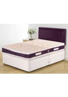 Coirfit I-Sense 7 Zone Temperature Regulating Contour 6 inch Double High Resilience Foam Mattress (Cream And Purple, 72 x 48 inch)