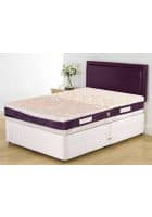 Coirfit I-Sense 7 Zone Temperature Regulating Contour 6 inch Double High Resilience Foam Mattress (Cream And Purple, 75 x 48 inch)