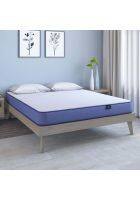 Doctor Dreams by Nilkamal Plus Memory Foam 6 Inch Orthopaedic Mattress, Ideal for Back and Neck Support with Soft Cover (Queen, 78x60x6)