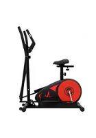 Durafit Elliptical Cross Trainer with Seat 8 Level Magnetic Adjustable Resistance (Black)