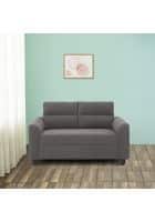 Duroflex Ease Grey Fabric 2 Seater Sofa