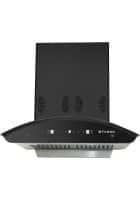 Faber Wall Mount Wall Mounted Chimney Black (HOOD PREMIA 3D 1400 IND HC SC BK 60)